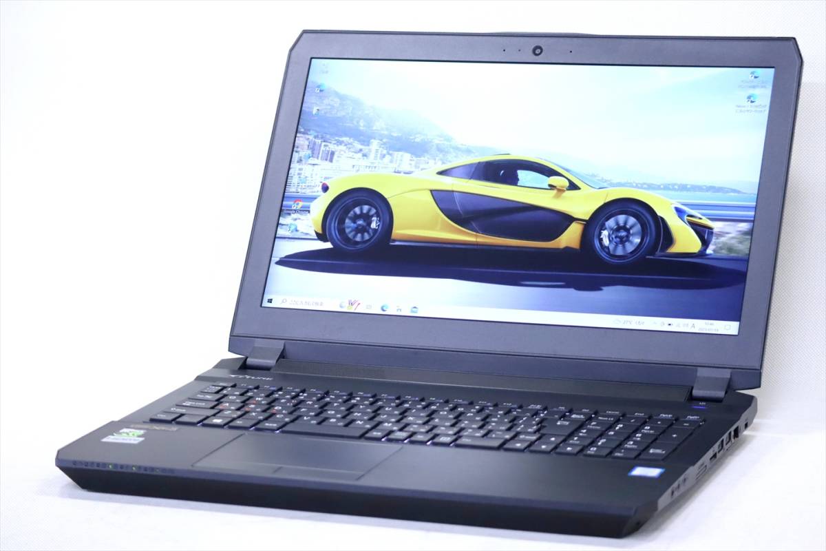 【即配】4K液晶+GeForce搭載ゲーミングノート！NEXTGEAR-NOTE i5520SA1 i7-6700HQ RAM16G 1TB+500G 15.6型 980M-8G バッテリー良好