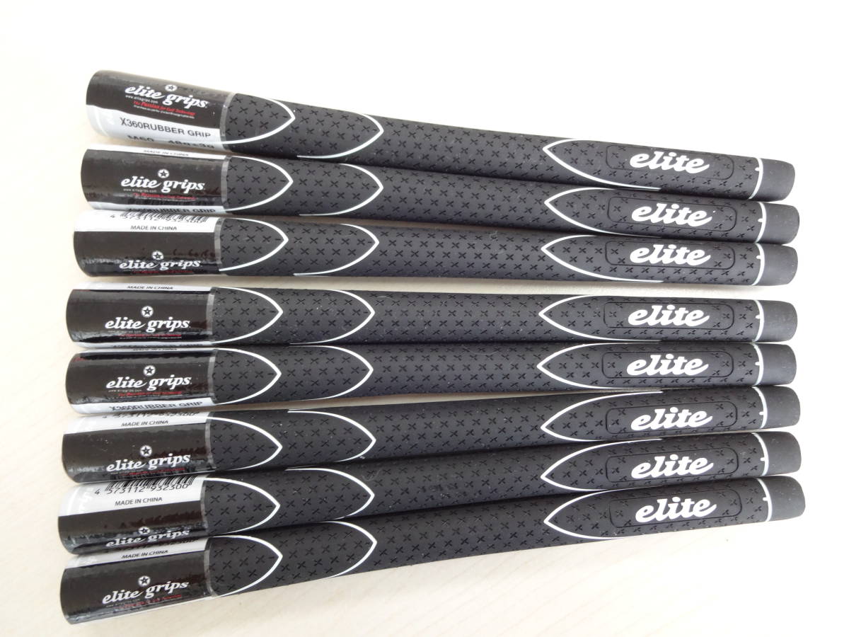 ELITE　エリートグリップ　Ｘ３６０ラバーグリップ未使用品　８本セット♪