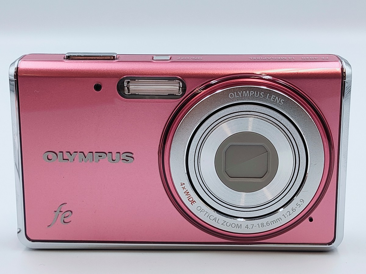 No.5072 動作品 OLYMPUS オリンパス fe FE-4020 コンパクトデジタルカメラ ★動作確認済み