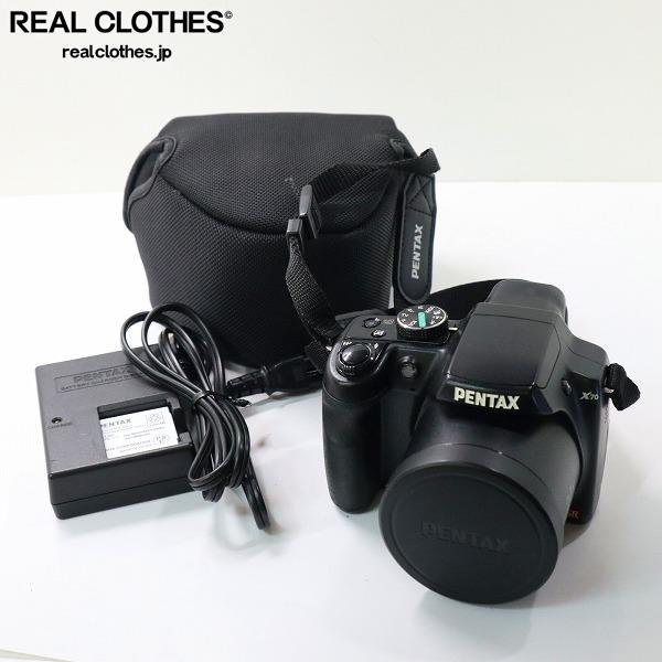 PENTAX/ペンタックス X70 SR コンパクトデジタルカメラ 簡易動作確認 