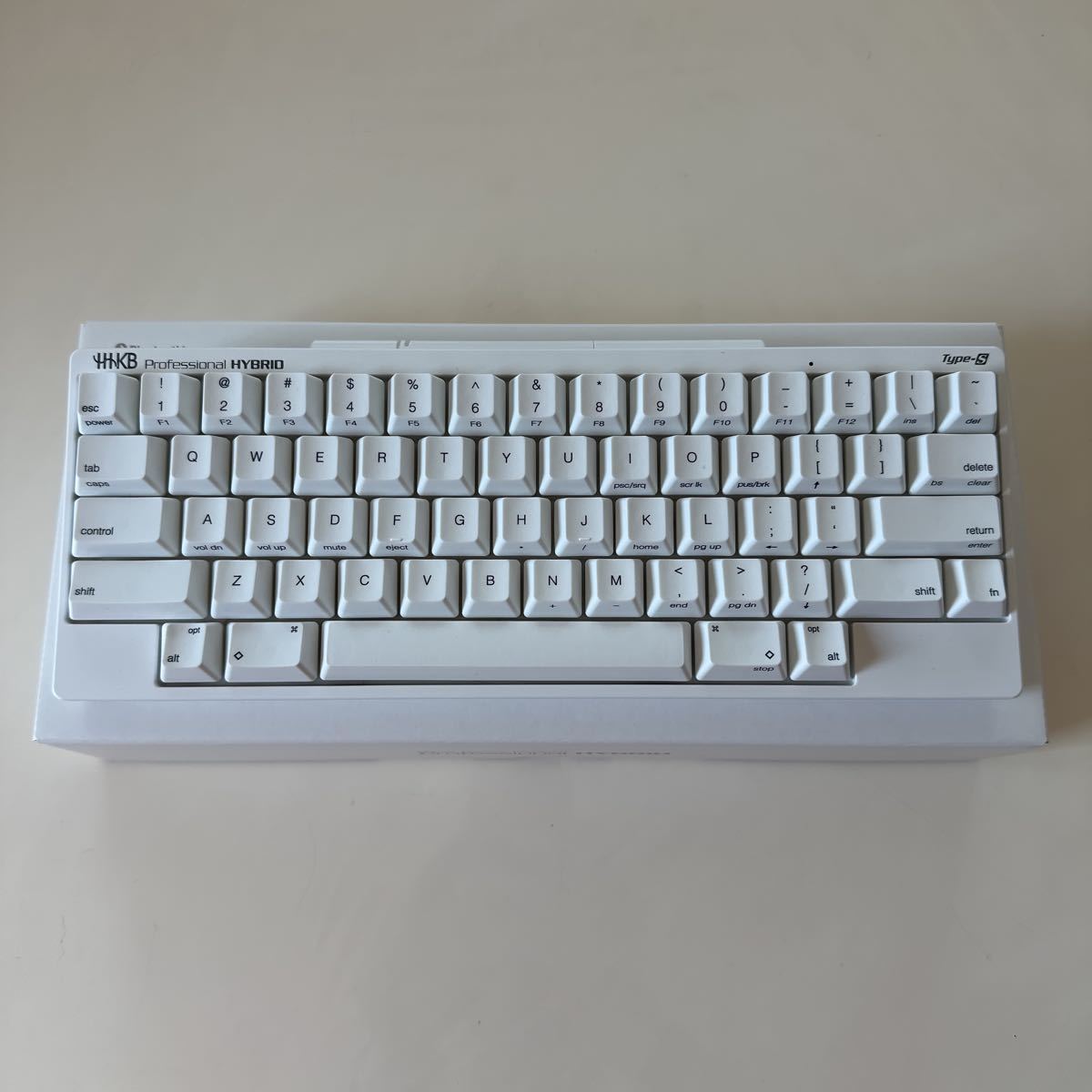HHKB Professional HYBRID Type-S 英語配列 PD-KB800YSC（雪） HHKB