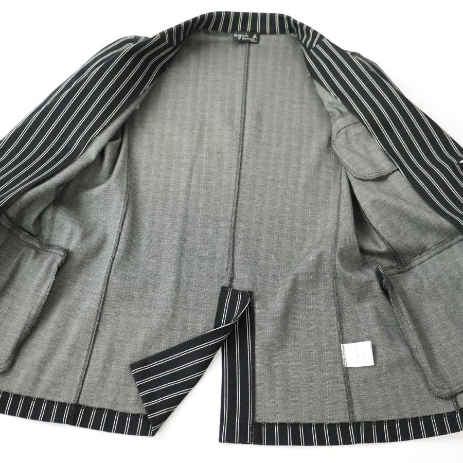 相場価格￥42，100- 美品 日本製 agnes b. homme アニエスベーオム 2B 
