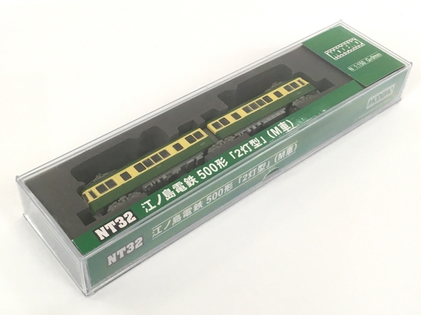 MODEMO 28132 江ノ島電鉄 500形 2灯型 M車 鉄道模型 N ジャンクY7854565