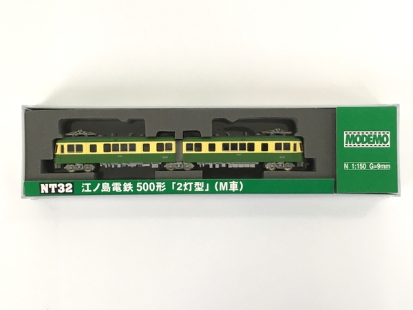 MODEMO 28132 江ノ島電鉄 500形 2灯型 M車 鉄道模型 N ジャンクY7854565