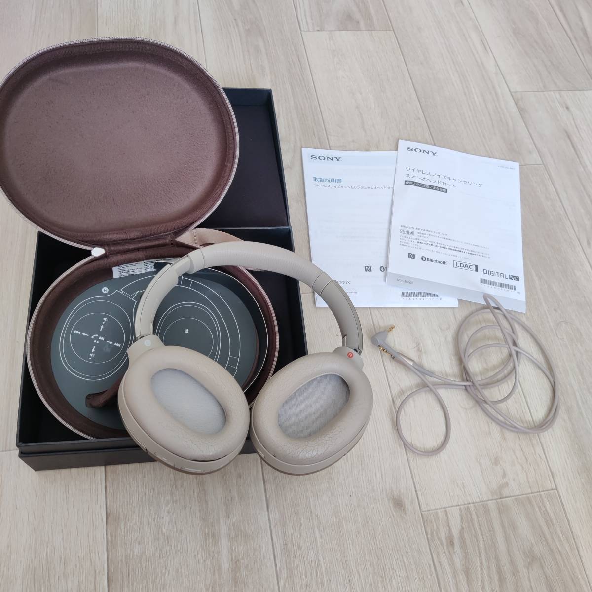 【5121550】SONY MDR-1000X ノイズキャンセリング ヘッドホン 難あり