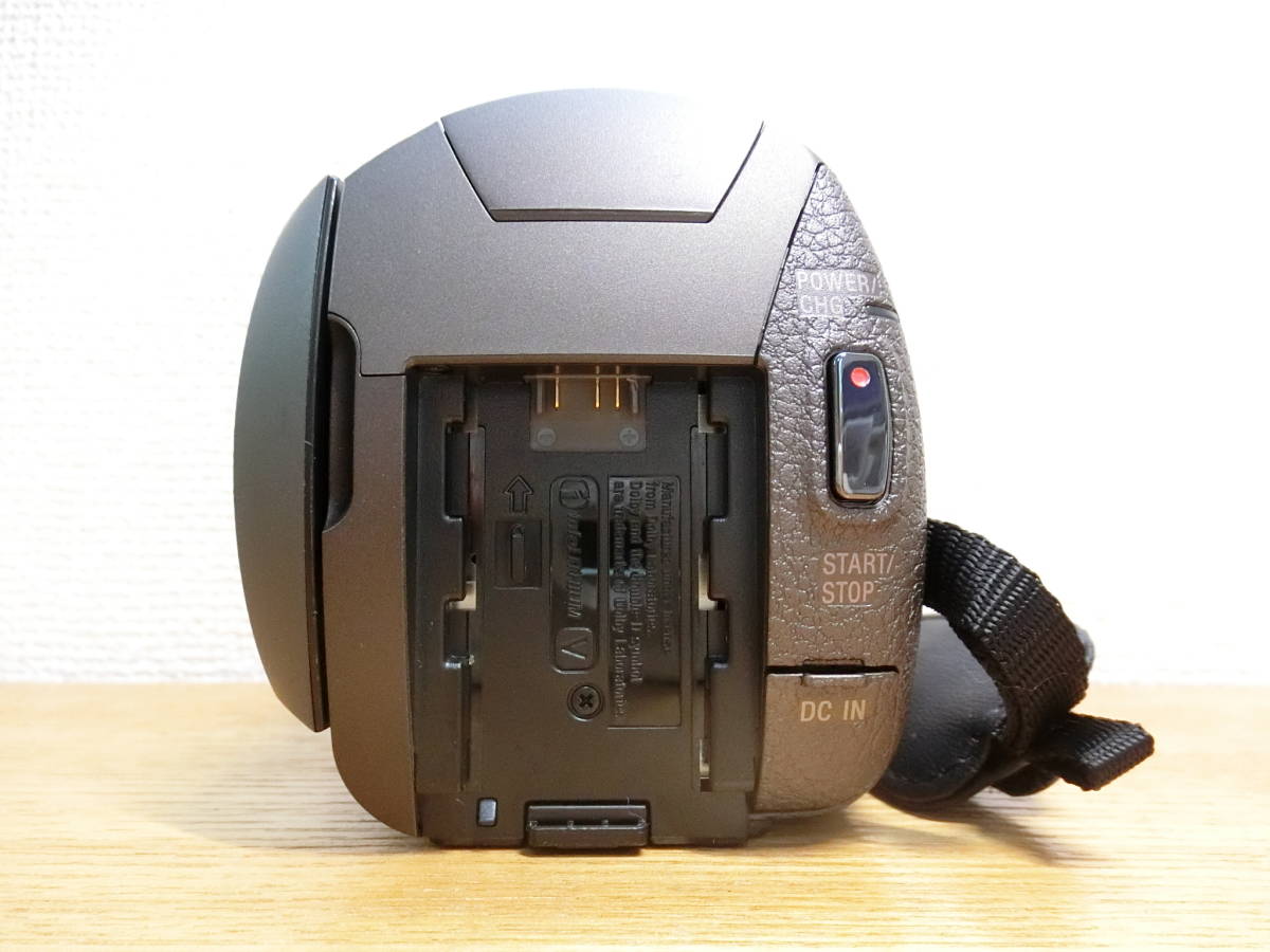 ジャンク ソニー FDR-AX45A ブラウン 4Kビデオカメラ本体(ソニー