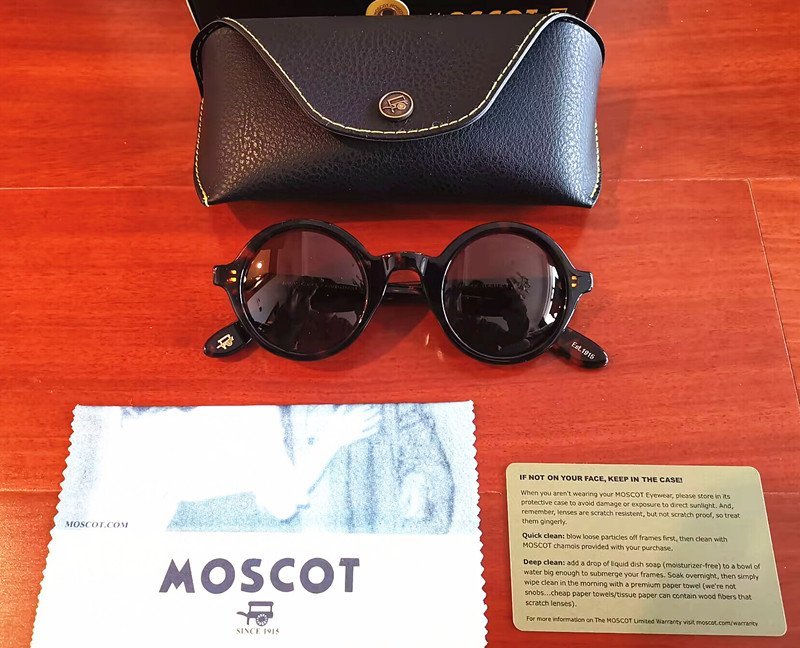 名作モデル☆新品☆ MOSCOT ZOLMAN ゾルマン 丸い眼鏡 鼈甲*サングラス