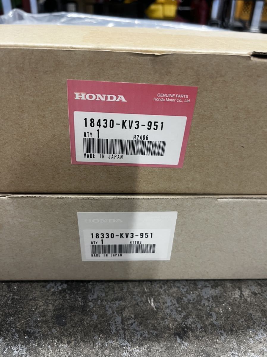 NSR250R SP MC28 最終型 新品 サイレンサー KV3P チャンバー マフラー