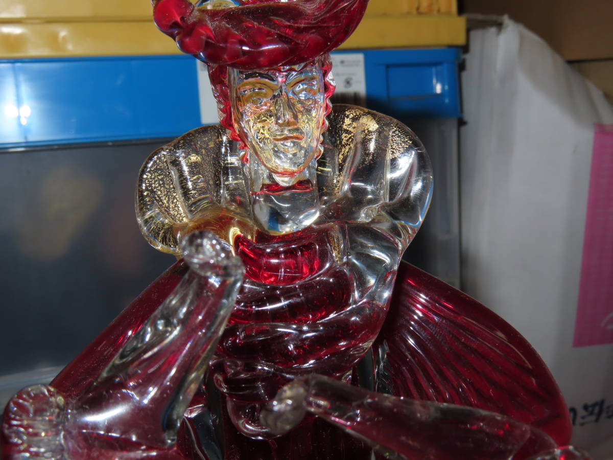 Murano Glass ムラーノガラス 2点セット Made in New Arte 90 メイド