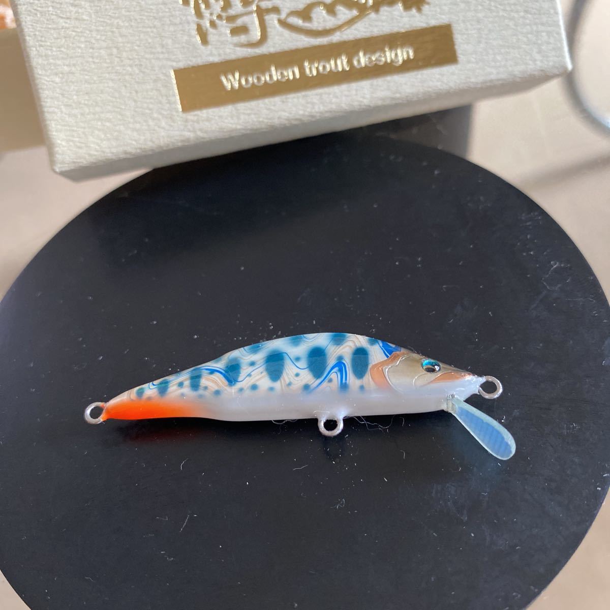 人気，限定SALE】 鱒moku 50sハンドメイドルアー 渓流 ミノー