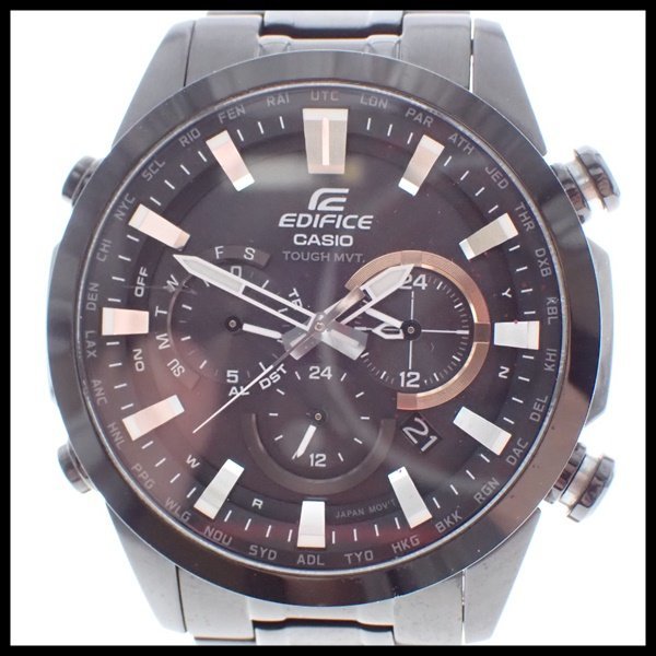 EDIFICE 5263 ブラック 時計 私はCASIOのEDIFICEという時計の5263版を