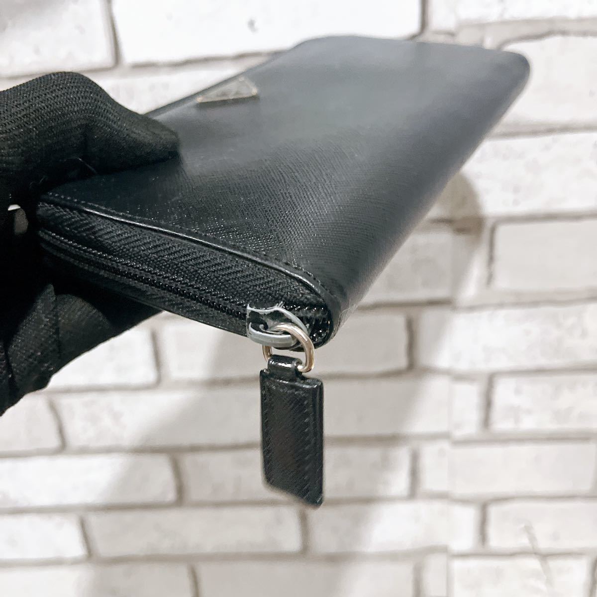 PRADA プラダ 長財布 財布 ブラック 黒 カードケース 小銭入れ