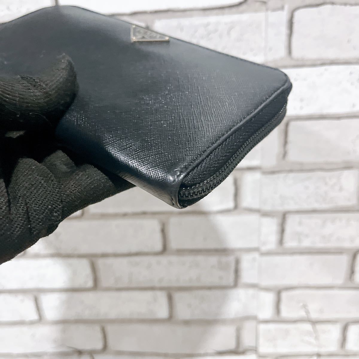 PRADA プラダ 長財布 財布 ブラック 黒 カードケース 小銭入れ