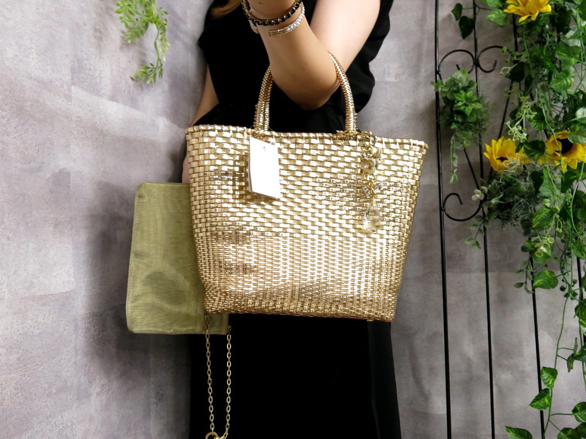 ○超美品○ANTEPRIMA アンテプリマ○イントレッチオ○ワイヤー○トート