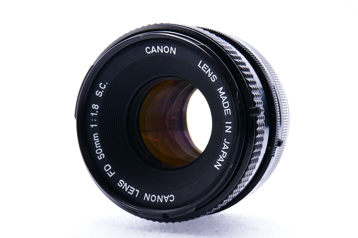 CANON F-1 前期 + CANON LENS FD 50mm F1.8 S.C. キヤノン フィルム