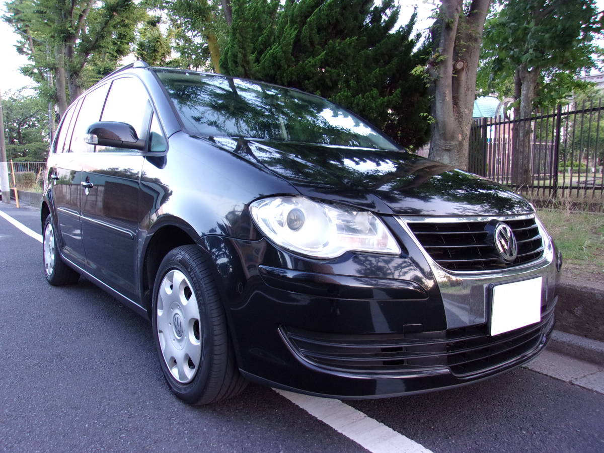 ◆低走行39.811km◆H21年トゥーランTSIトレンドライン◆ブラック◆車検R6年3月◆ナビ・テレビ◆前後ドライブレコーダー◆ETC◆禁煙車◆_1