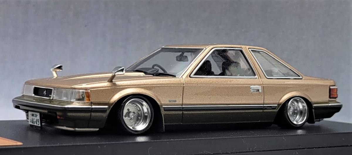 1/43 トヨタ ソアラ改 MZ10 2800GT SSRマークⅠ アルミ製 深リム