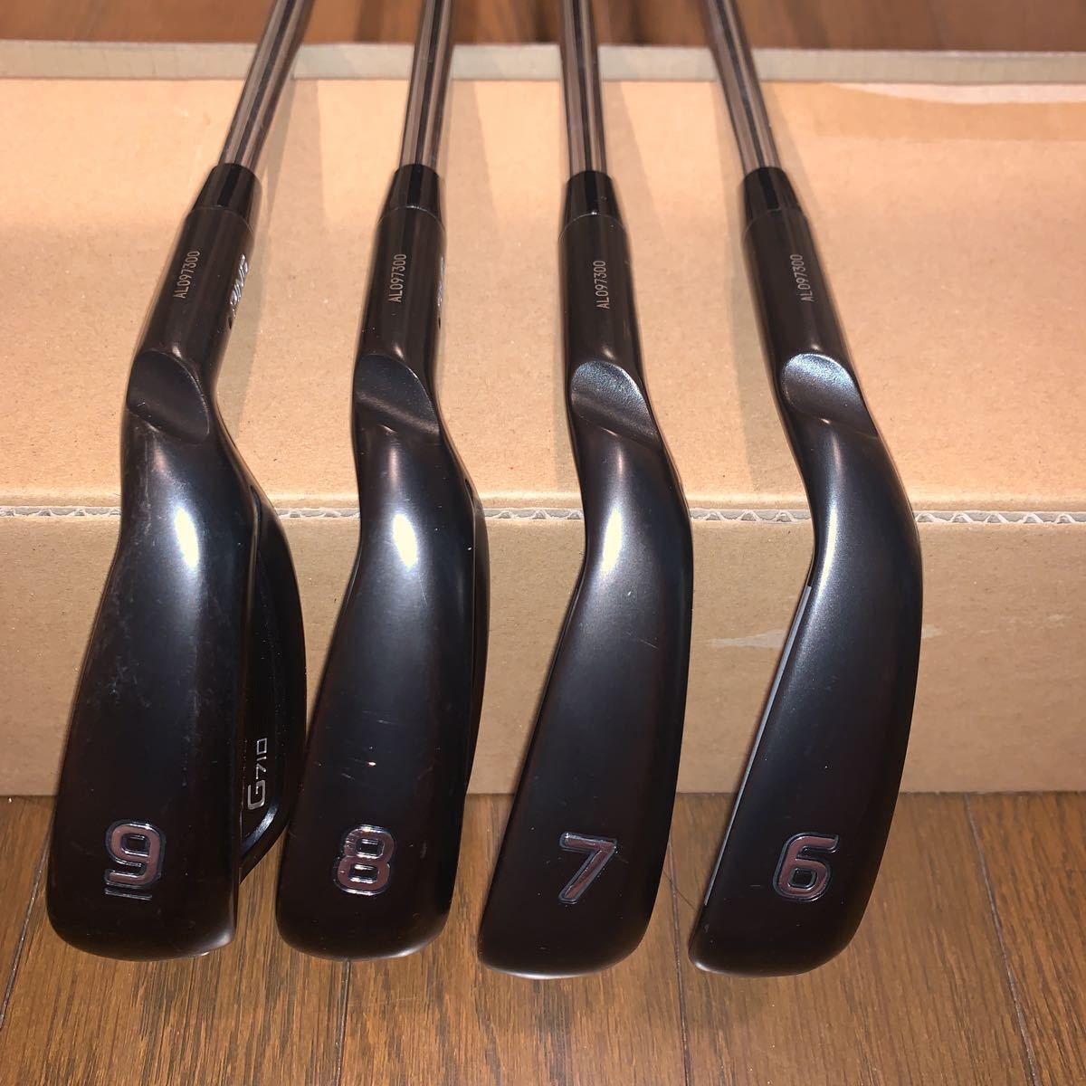 G710アイアンセットW〜6 スチールシャフト Sフレックス ピン/PING・G710アイアン #6#7#8#9の4本セットSフレックス 【公式通販】