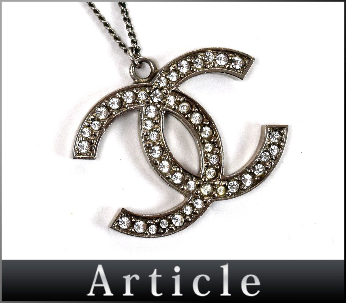 152158〇難あり CHANEL シャネル ココマーク ペンダント ネックレス 