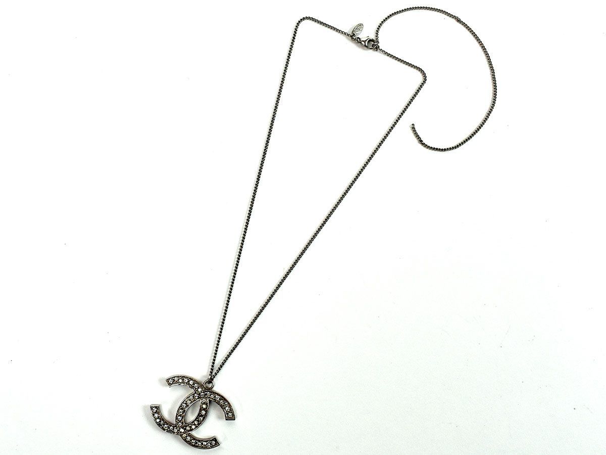 CHANEL シャネル ロゴ シルバー ラメ 高島屋CHANEL購入 CHANEL