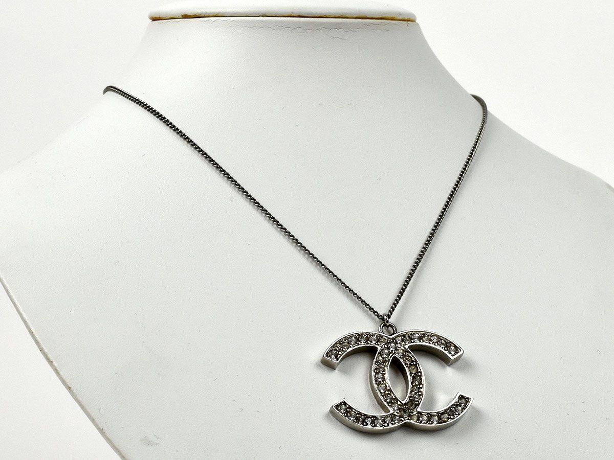152158〇難あり CHANEL シャネル ココマーク ペンダント ネックレス 