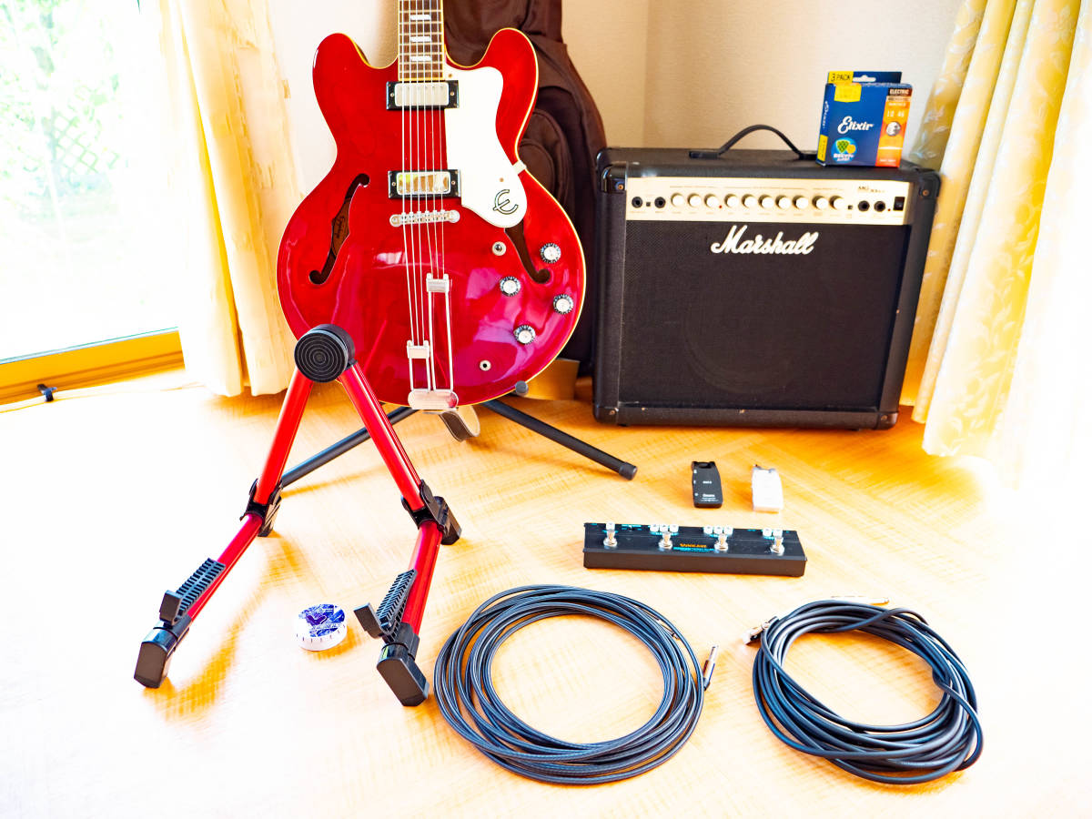 EPIPHONEエレキギター Marshallアンプ エレキギター 初心者セット BLP
