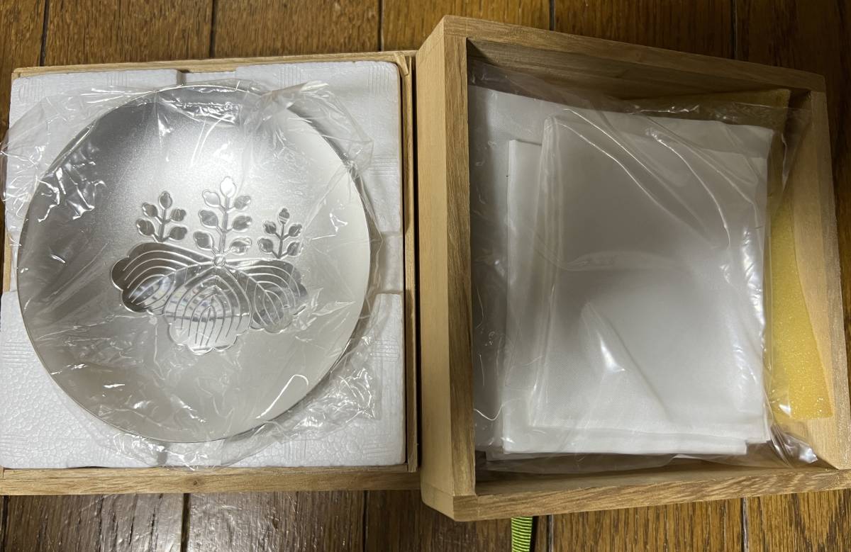銀杯 極珍貴日本内閣総理大臣贈銀杯純銀140g桐箱入 【公式通販】