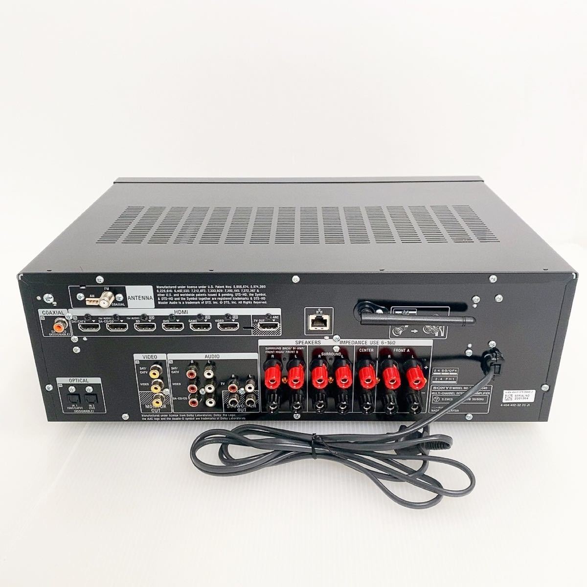 ソニー SONY STR-DN840 マルチチャンネルインテグレートアンプ