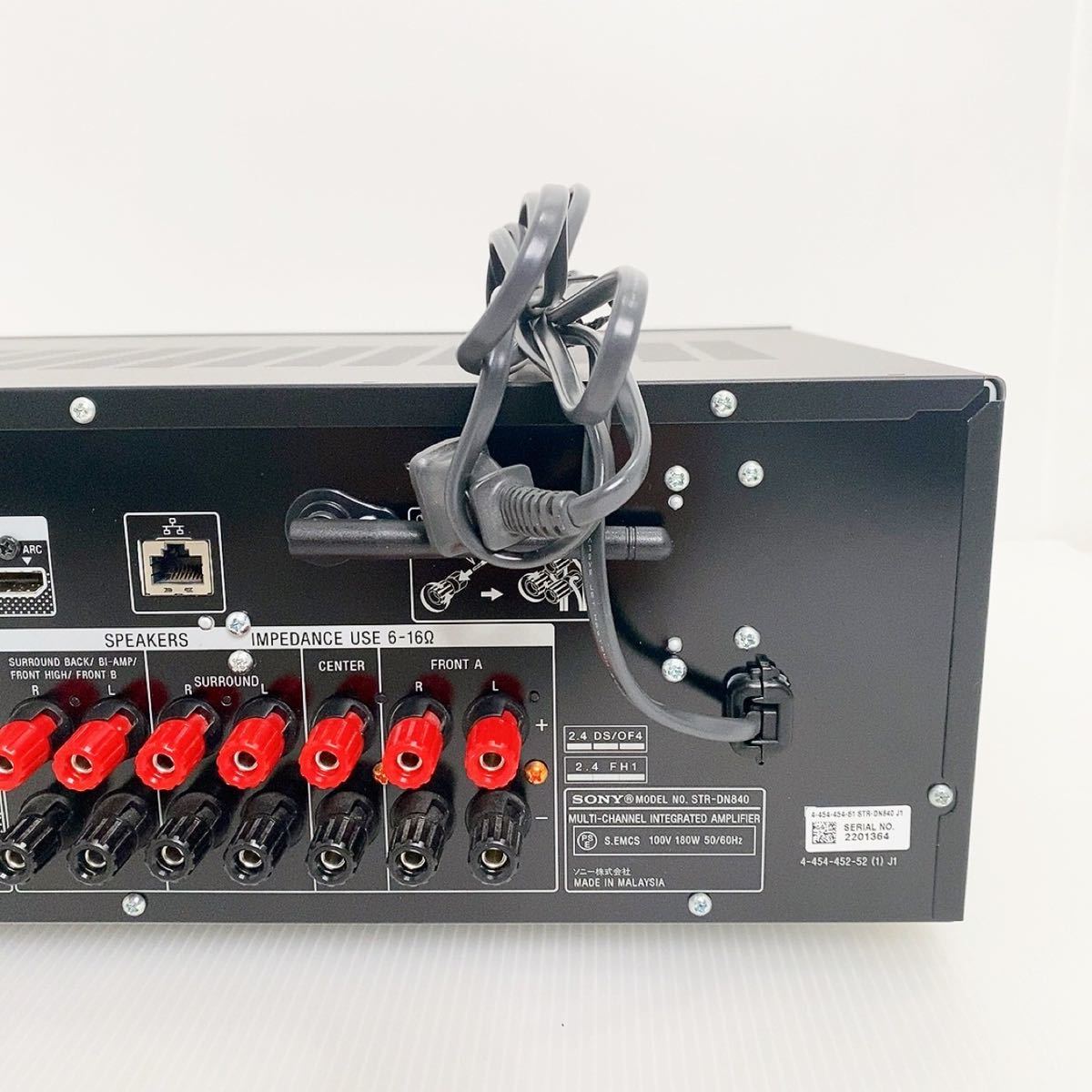 ソニー SONY STR-DN840 マルチチャンネルインテグレートアンプ