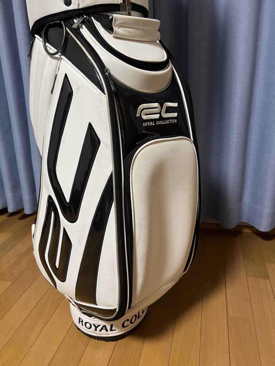 中古】9.5型 キャディーバック ロイヤルコレクション キャディバッグ