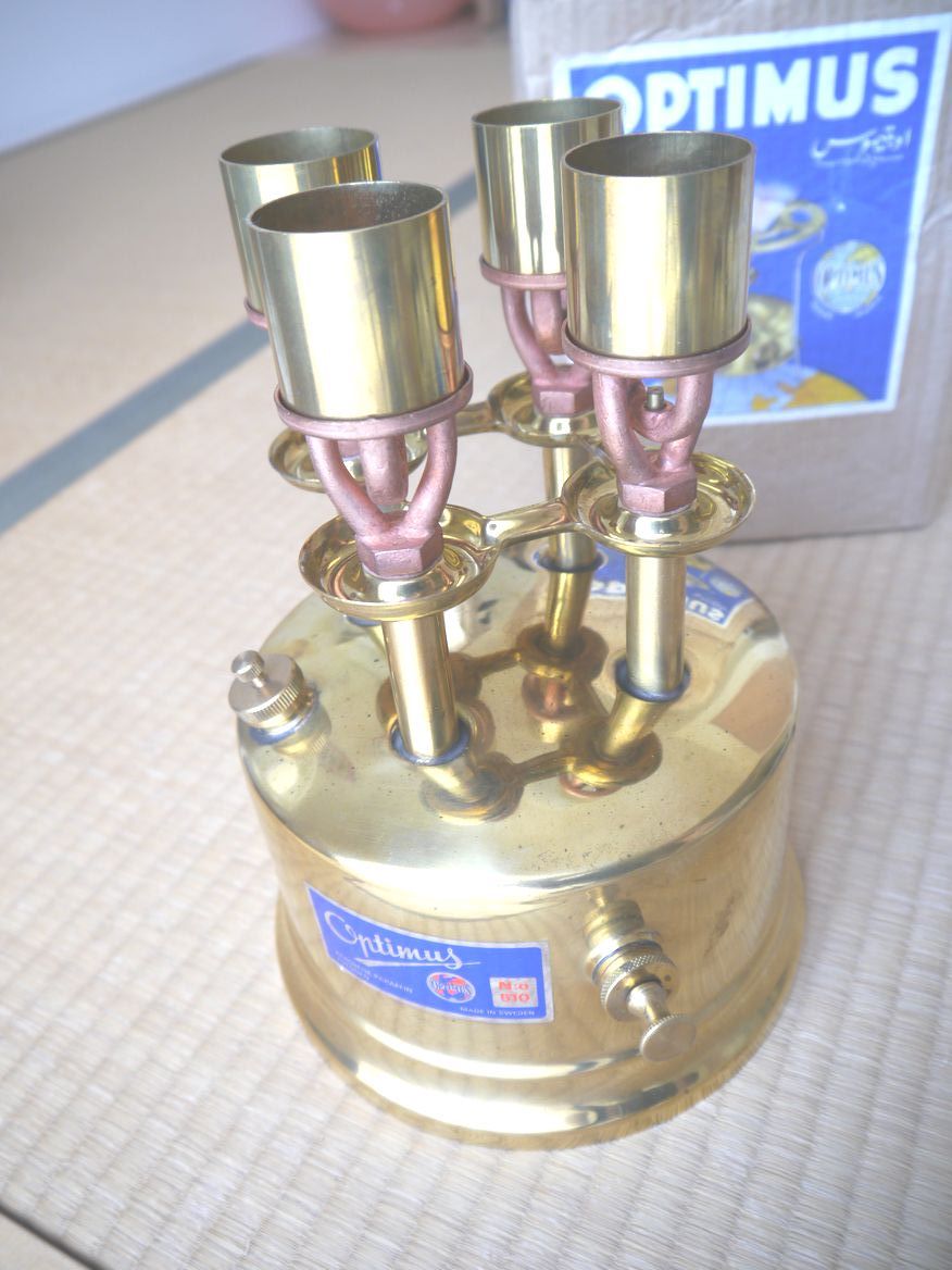 ☆コレクター☆注目☆ Optimus 510 大迫力4連バーナー オプティマス