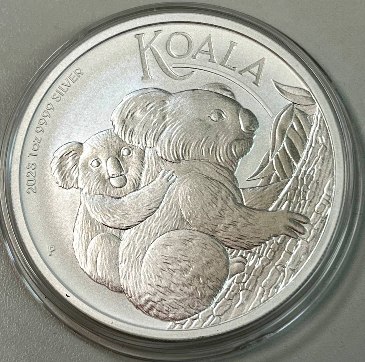 【最新】コアラ 1オンス銀貨3 1.1ｇ★オーストラリア2023年ラストエリザベス女王肖像★御即位1952年から御退位年2022年が刻印されています