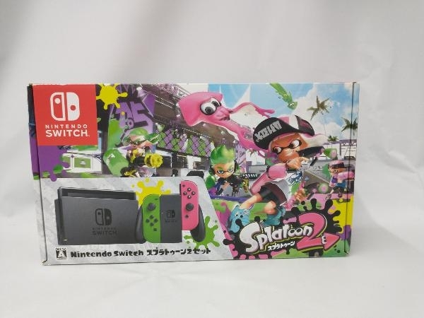 Switch 本体 スプラトゥーン2セット仕様 ジャンク品 ジャンク 【本体同梱版】Nintendo Switch Splatoon 2 セット(HACSKACEA