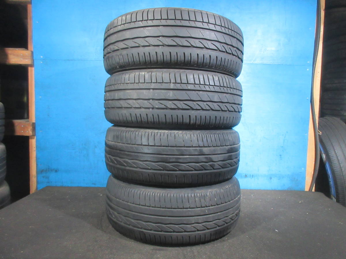 16インチ BRIDGESTONE TURANZA ER300☆ 205/55R16 91W 4本 №05220C 室内保管 ブリヂストン トランザ 夏タイヤ 2020年製