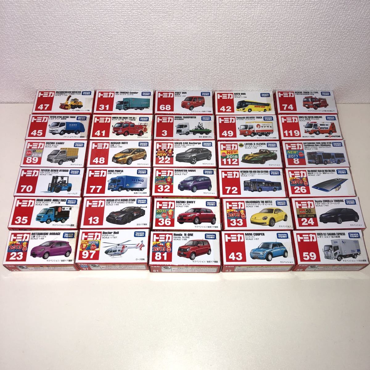 トミカ まとめ売り のめっ 