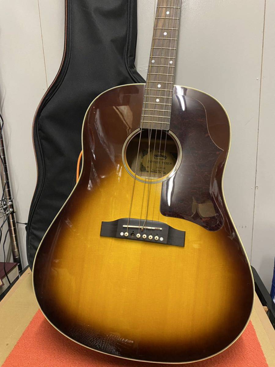 Headway GUITARS HJ-35 BB アコースティックギター ソフトケース付き ジャンク 中古品