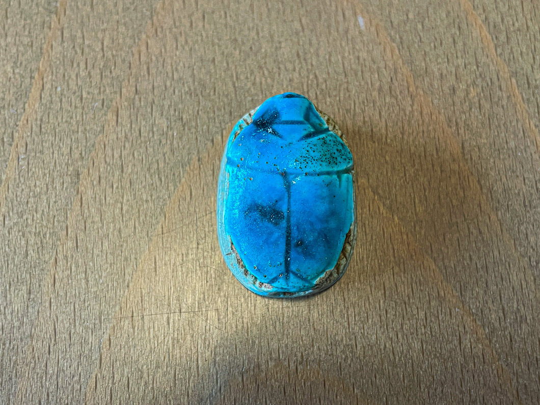 【こんな鮮やか! 神回保証】古代エジプト スカラベ アミュレット シルクロード 出土品 ウシャブティ エジプト展 ローマンガラス ガンダーラ