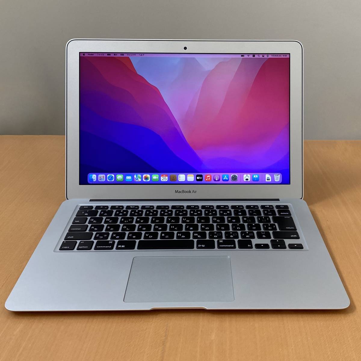 Apple MacBook Air 13インチ 2017 シルバー Core i7 / 8GB mem / 128GB