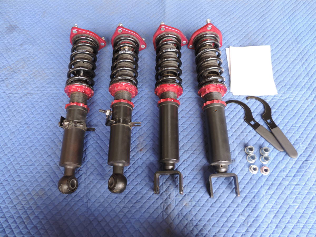 Flex-Low Down 車高調 Black Label Damper 中古品】 Black Label Damper Flex-Low Down 車高調 全長調整式 減衰