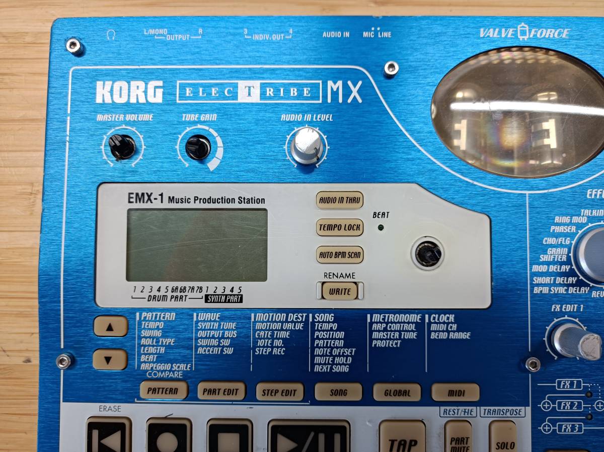 QAZ20334☆KORG コルグ ELECTRIBE エレクトライブ EMX-1SD 真空管 