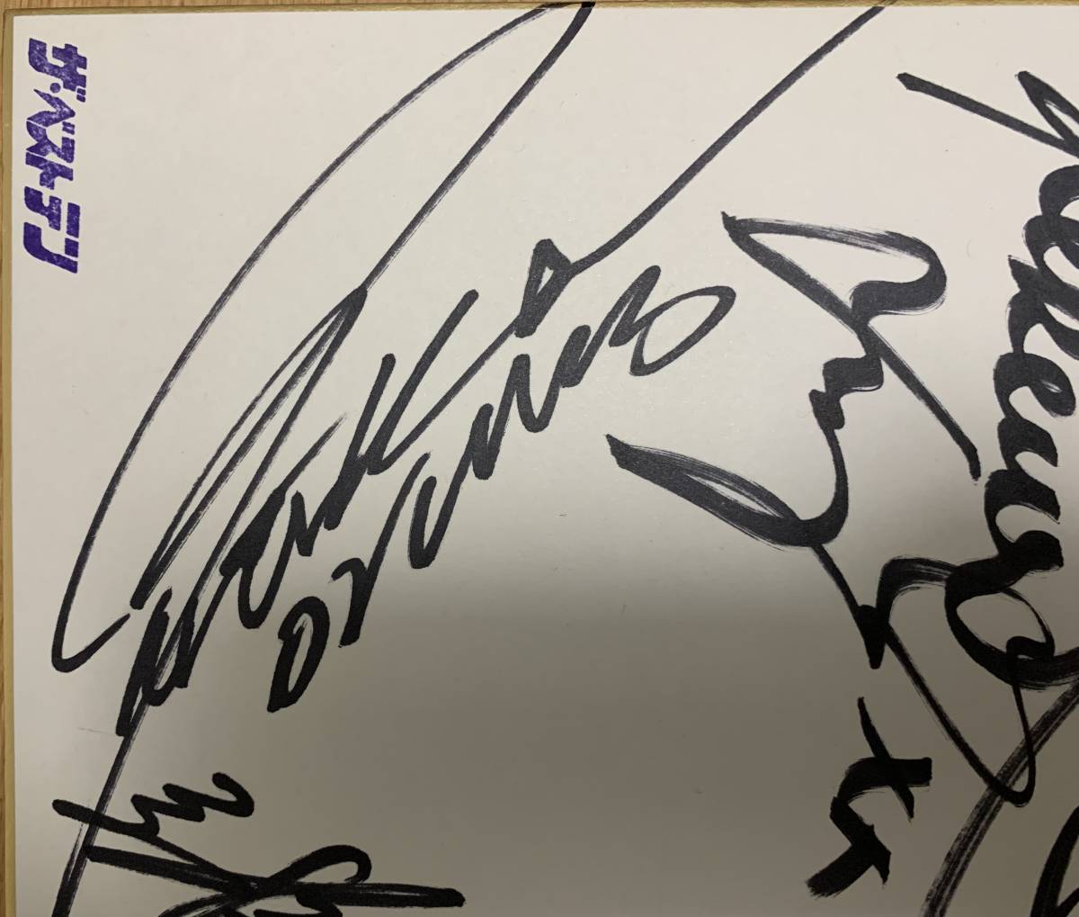 REBECCA直筆サイン （やや傷や汚れあり】☆REBECCA レベッカ