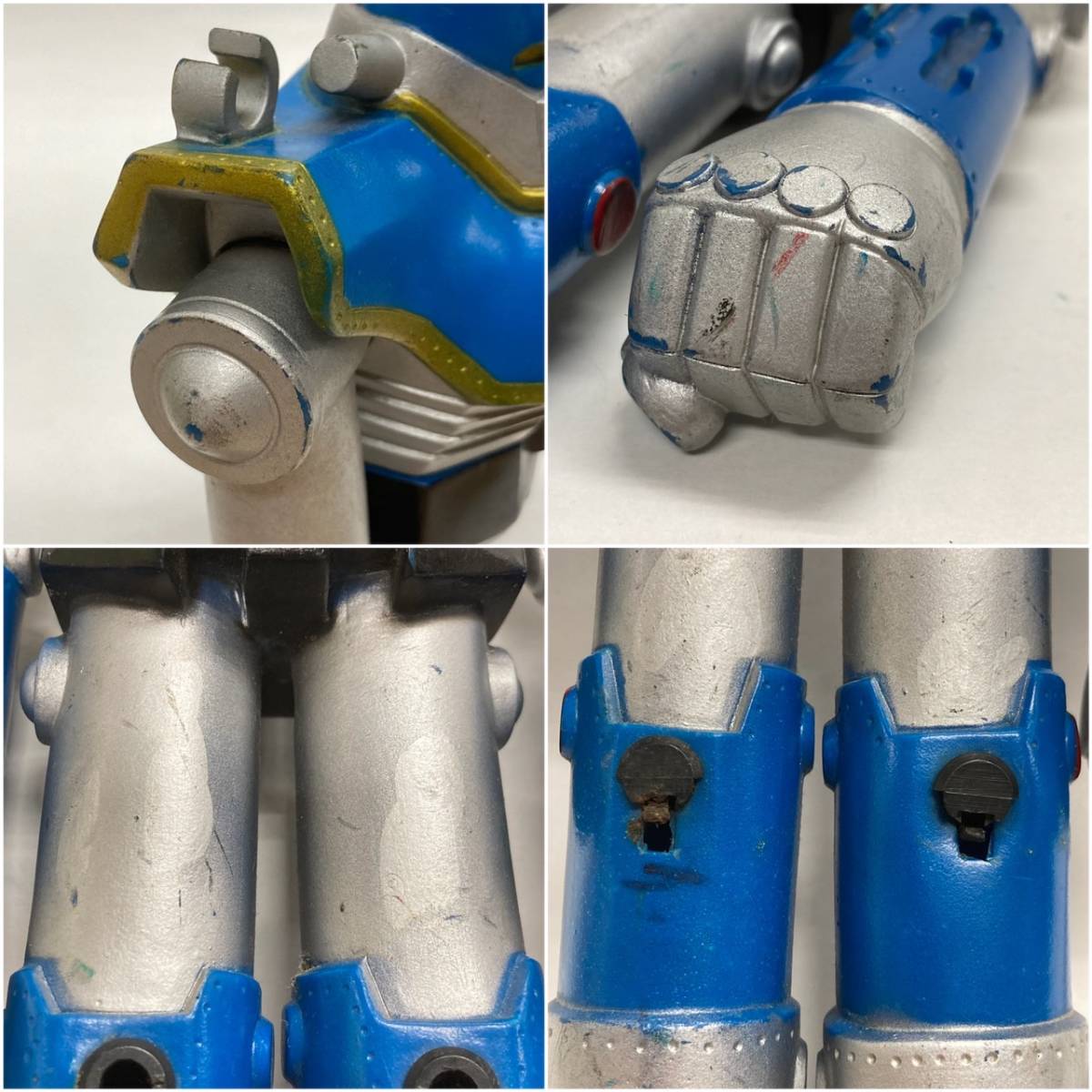 中古 当時物 現状品 ソフビ人形 ブルマァク UFO戦士ダイアポロン メカ