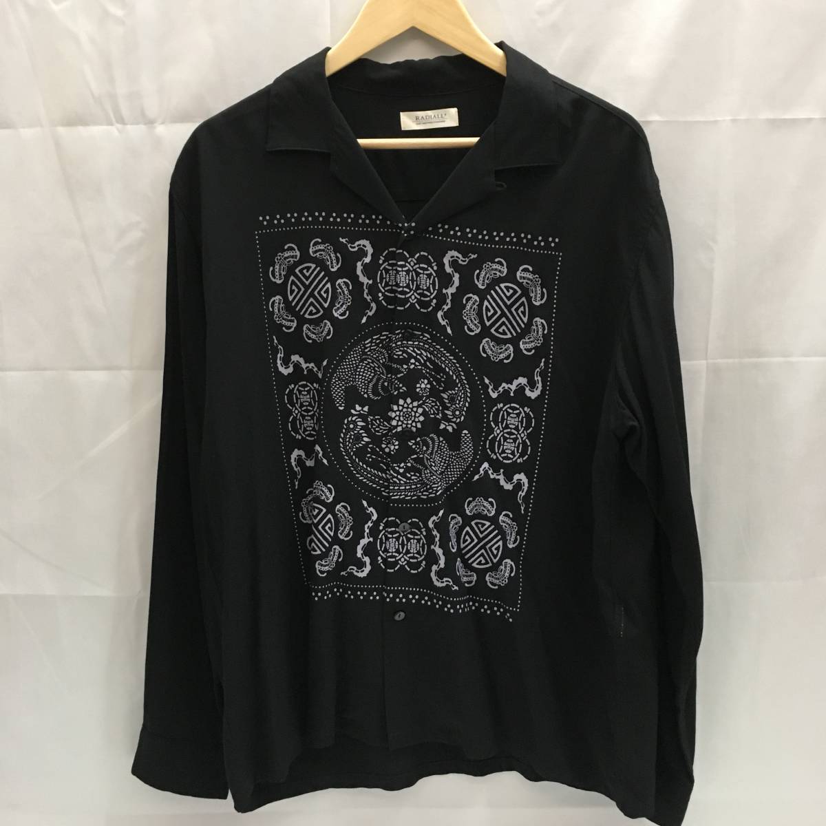 Radiall 18AW オープンカラーシャツ Mサイズ 未使用品 Black 楽天市場】RADIALL シャツ（トップス｜メンズファッション）の通販