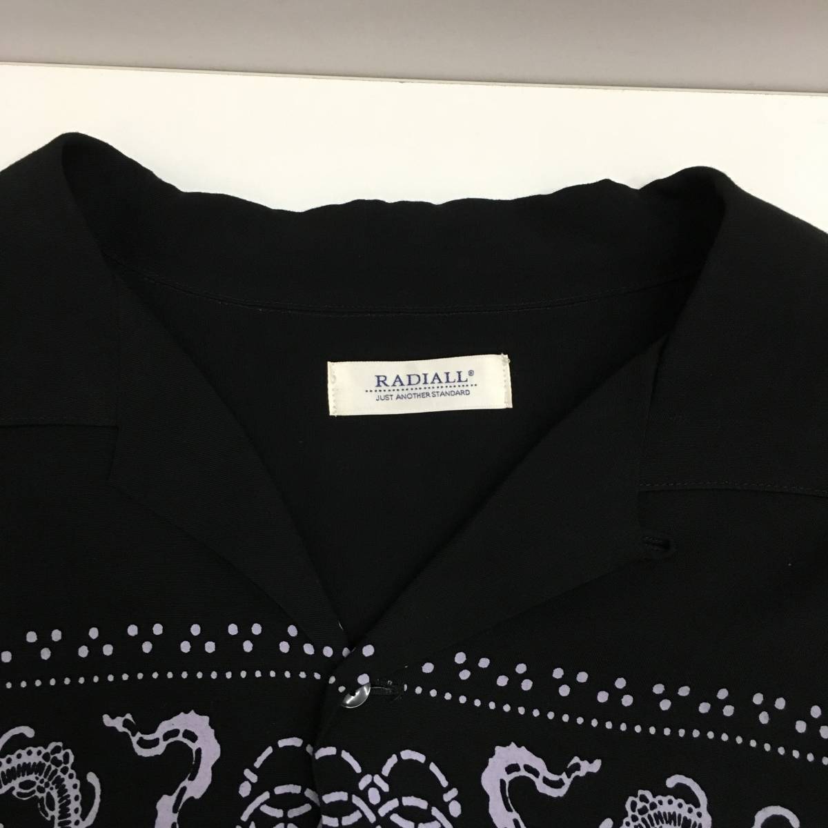Radiall 18AW オープンカラーシャツ Mサイズ 未使用品 Black 楽天市場】RADIALL シャツ（トップス｜メンズファッション）の通販