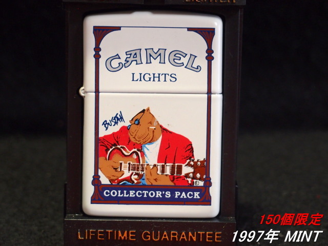 限定 CAMEL ZIPPO☆COLLECTOR'S PACK Guitar BUSTAH Z271☆1997年