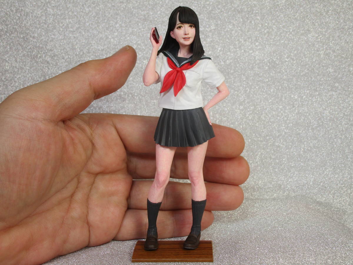 塗装済完成品】1/12 JKメイト セーラー服（夏） スケ○ン刑事風 まっ