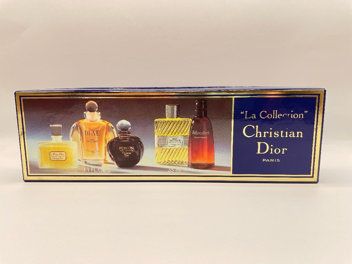 ■【YS-1】 クリスチャンディオール Christian Dior ■ ラ・コレクション ミニ香水 5点セット ■ ファーレンハイト【同梱可能商品】■F
