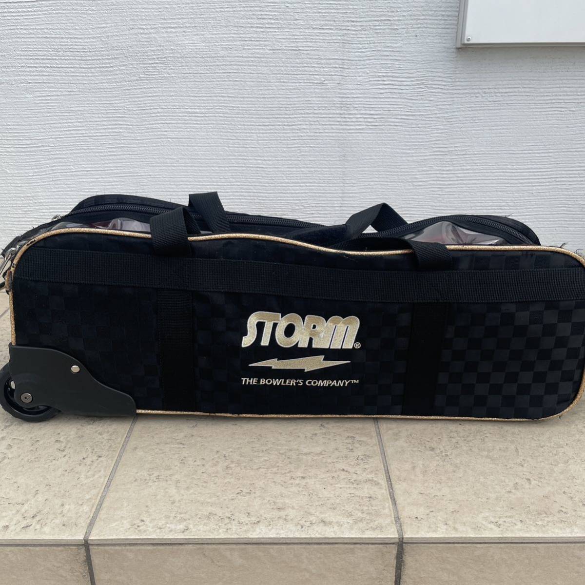 ハイスポーツ社　STORM 3ボール ツアーキャリーボウリングバッグ 