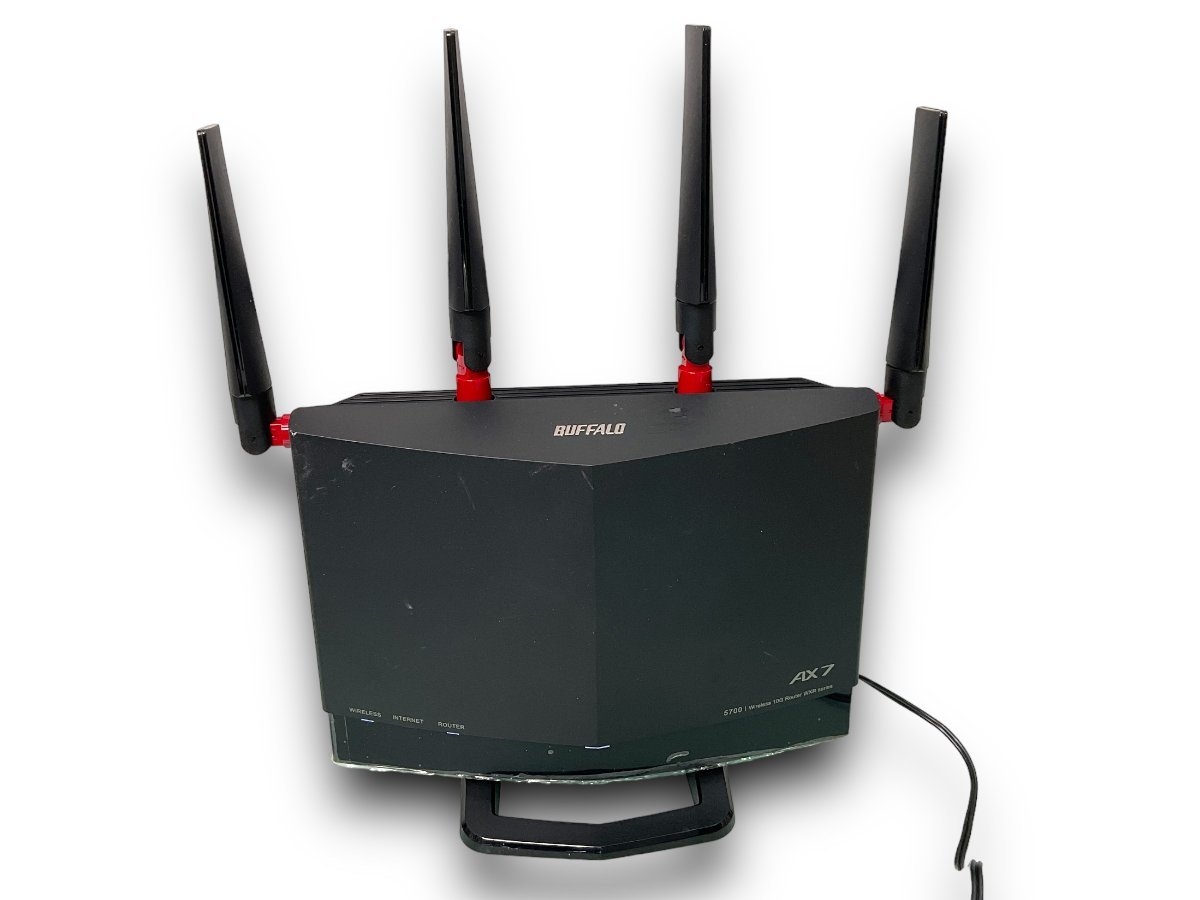 □Buffalo∥バッファロー AirStation Wi-fiルーター WXR-5700AX7S 通電