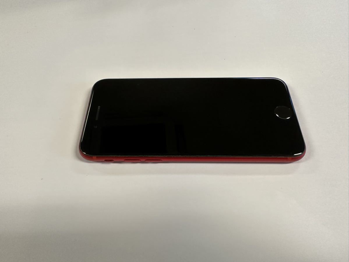 128GB SE iPhone MXD22J／A プロダクトレッド 箱あり 【simフリー